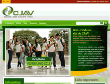 Tablet Screenshot of cjav.com.br